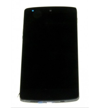 LG D820 / D821 Nexus 5 ekranas su lietimui jautriu stikliuku su rėmeliu originalus